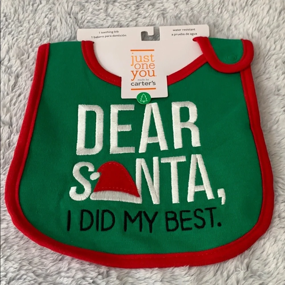 New Carter’s Bib 🎄